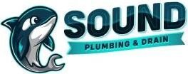 Sound plumbing and drain logo that links to homepage