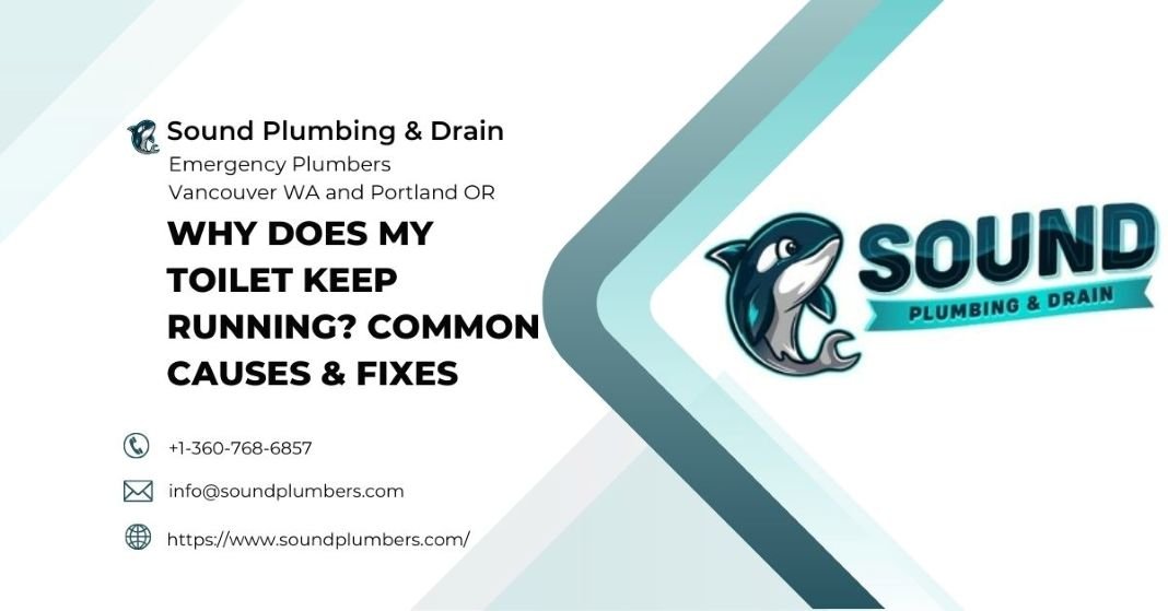 Why does my toilet keep running - Sound Plumbing & Drain